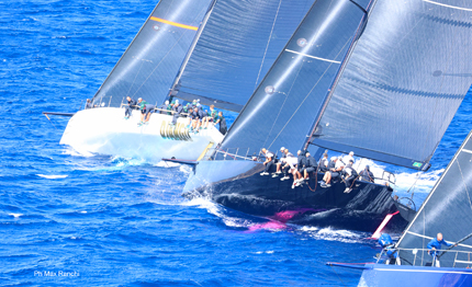 arriva il maestrale sulla maxi yacht rolex cup