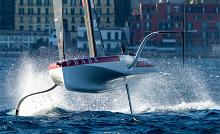 america cup luna rossa parte forte napoli in testa dopo la prima giornata