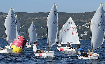 barcolana young le regate degli optimist