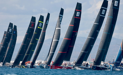 52 super series vayu nuovo leader alkedo sul podio in corsa per la classifica