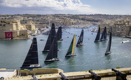 rolex middle sea race black jack 100 all attacco sette miglia tra primi dieci