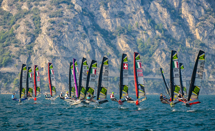 concluso malcesine il primo campionato italiano classi foil